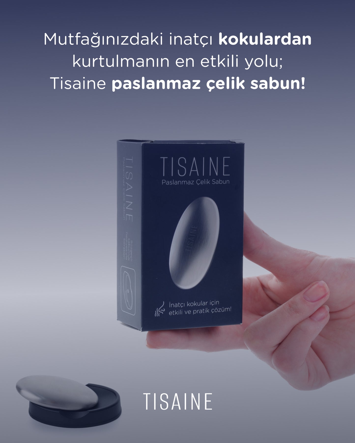 TISAINE Paslanmaz Çelik Sabun