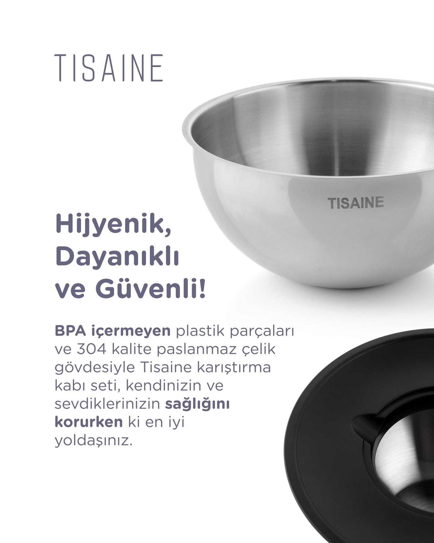 TISAINE 9 Parça Rendeleme, Saklama ve Karıştırma Seti