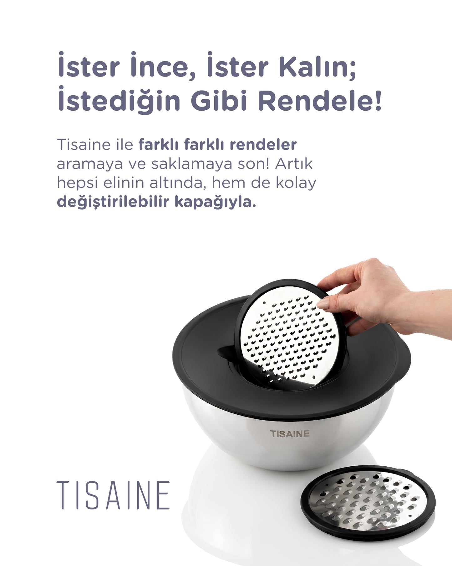 TISAINE 9 Parça Rendeleme, Saklama ve Karıştırma Seti