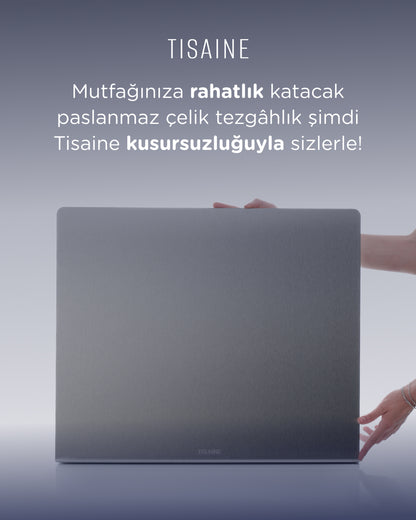 TISAINE Paslanmaz Çelik Tezgahlık