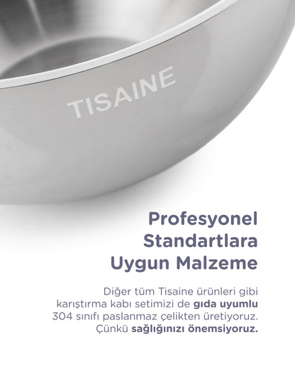 TISAINE 9 Parça Rendeleme, Saklama ve Karıştırma Seti
