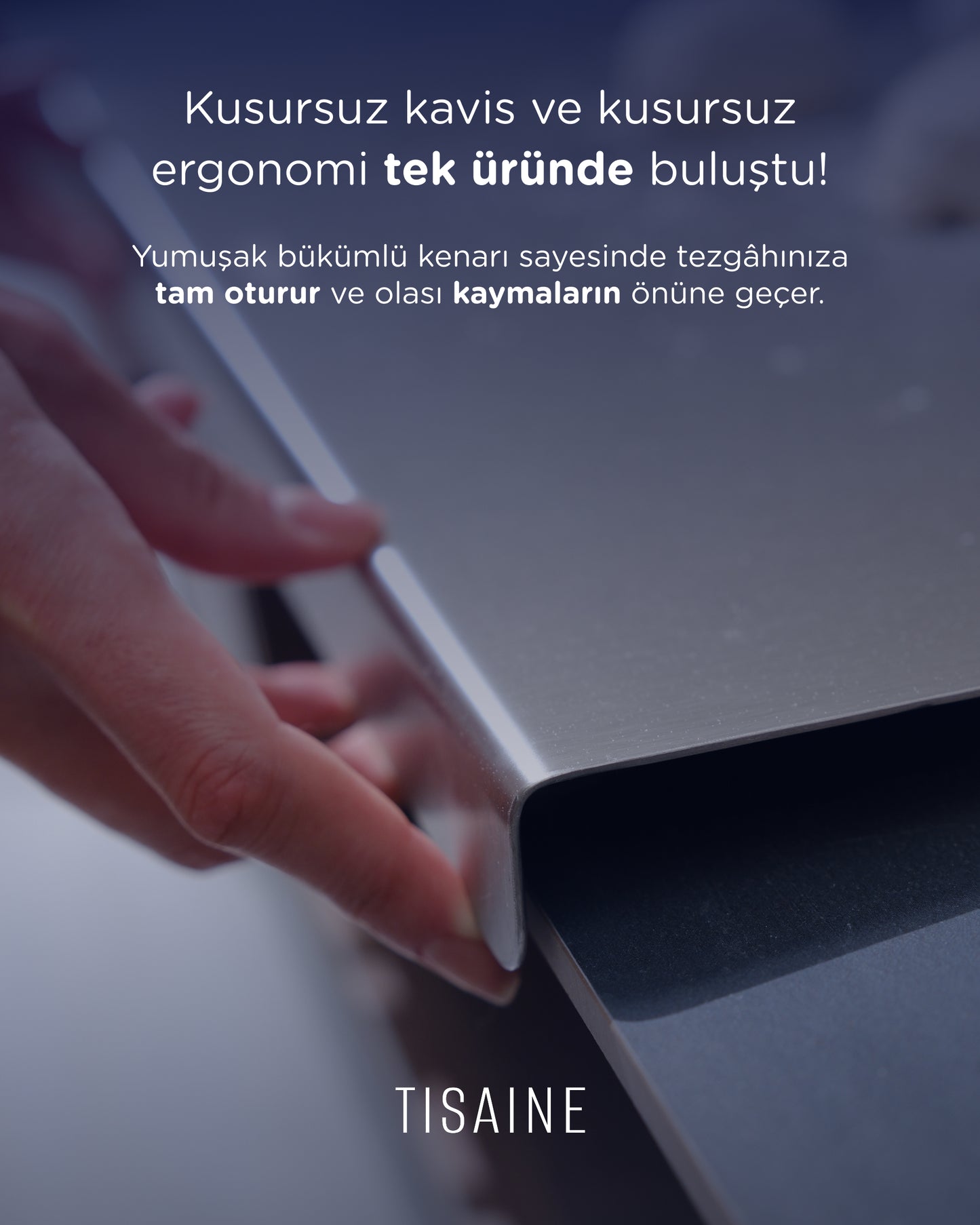 TISAINE Paslanmaz Çelik Tezgahlık